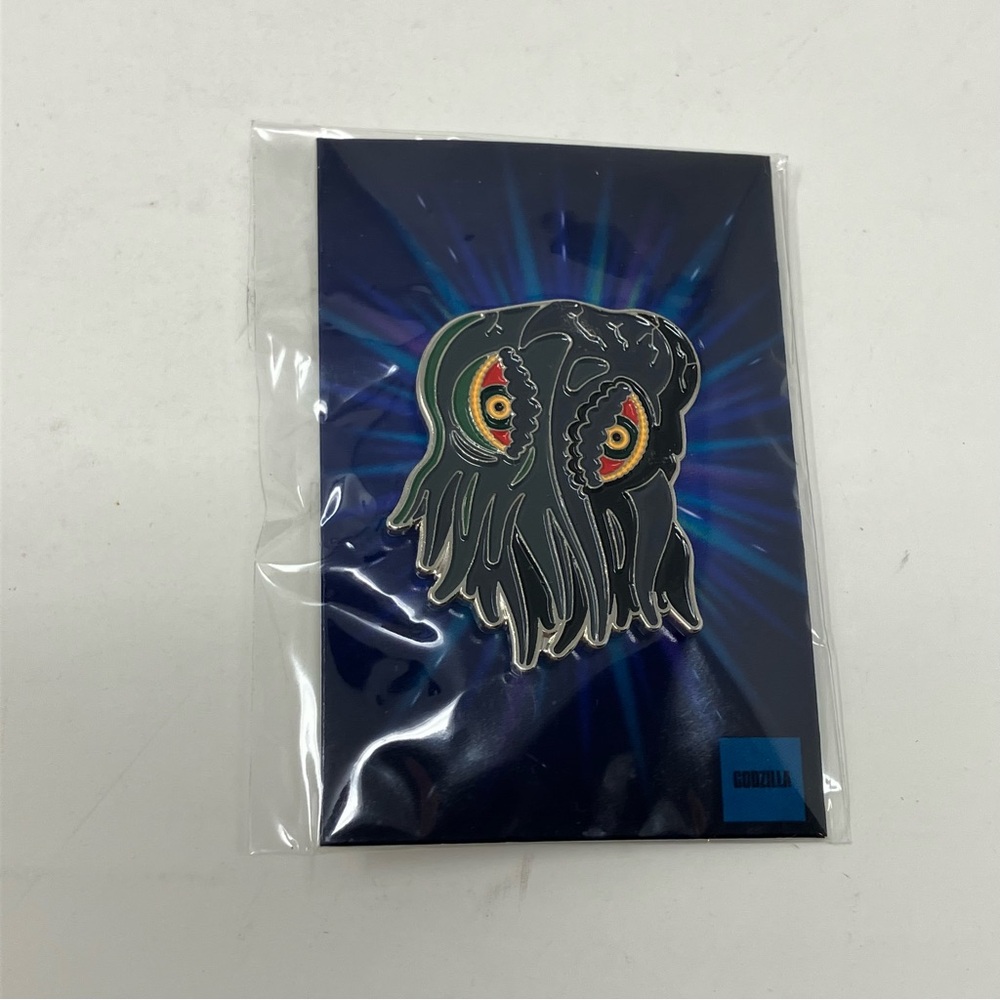 Mondo Tom Whalen Godzilla Hedorah Enamel Pin